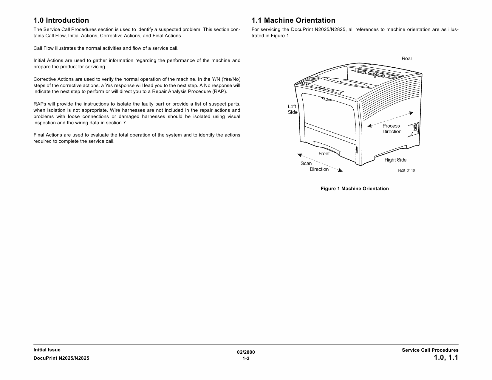 Xerox DocuPrint N2025 N2825 Service Manual-4